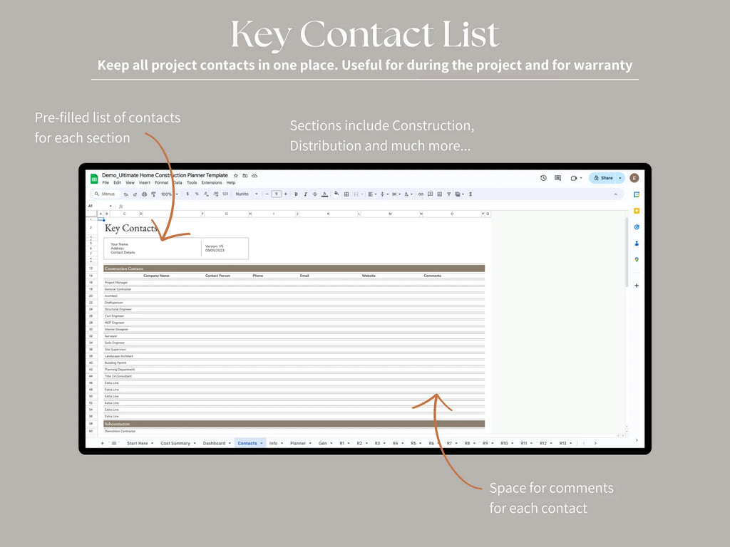 📊 Ultimate Annual Budget Spreadsheet | Excel & Google Sheets Template