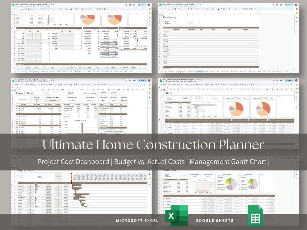 📊 Ultimate Annual Budget Spreadsheet | Excel & Google Sheets Template
